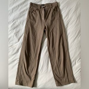 Frank & Oak brown pants